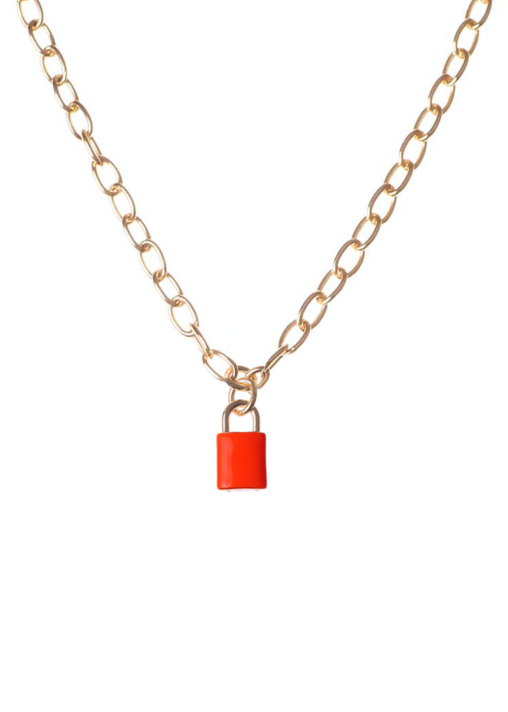 COLLANA LUCCHETTO BIG - MaresanaLab