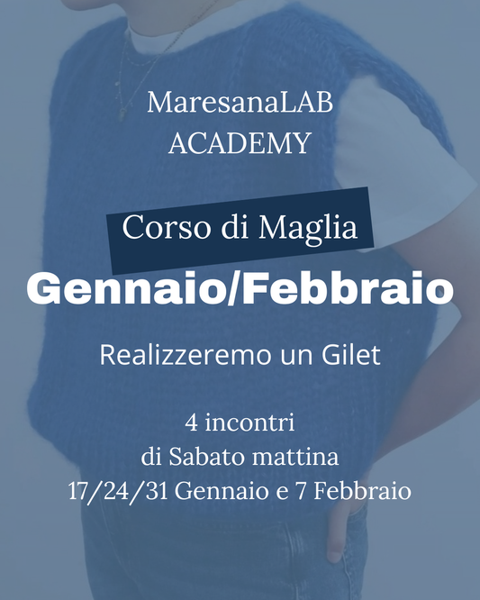 CORSO DI MAGLIA 4 INCONTRI - GENNAIO FEBBRAIO