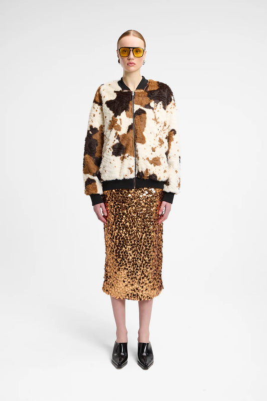Bomber doublewear eco animalier