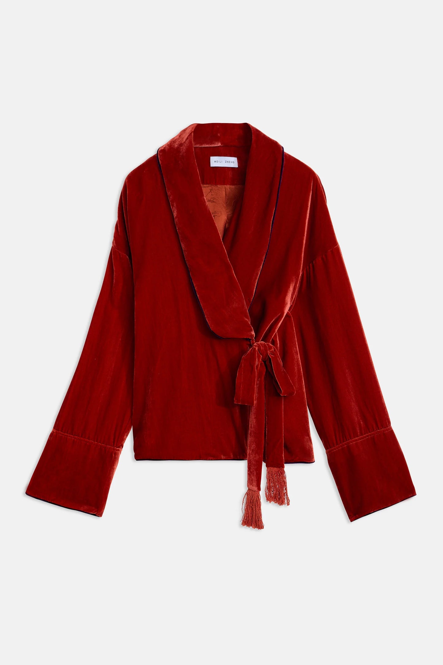 Blusa pigiama in velluto - MaresanaLab