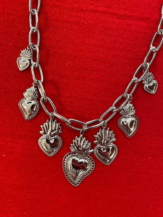 COLLANA CUORI SACRI