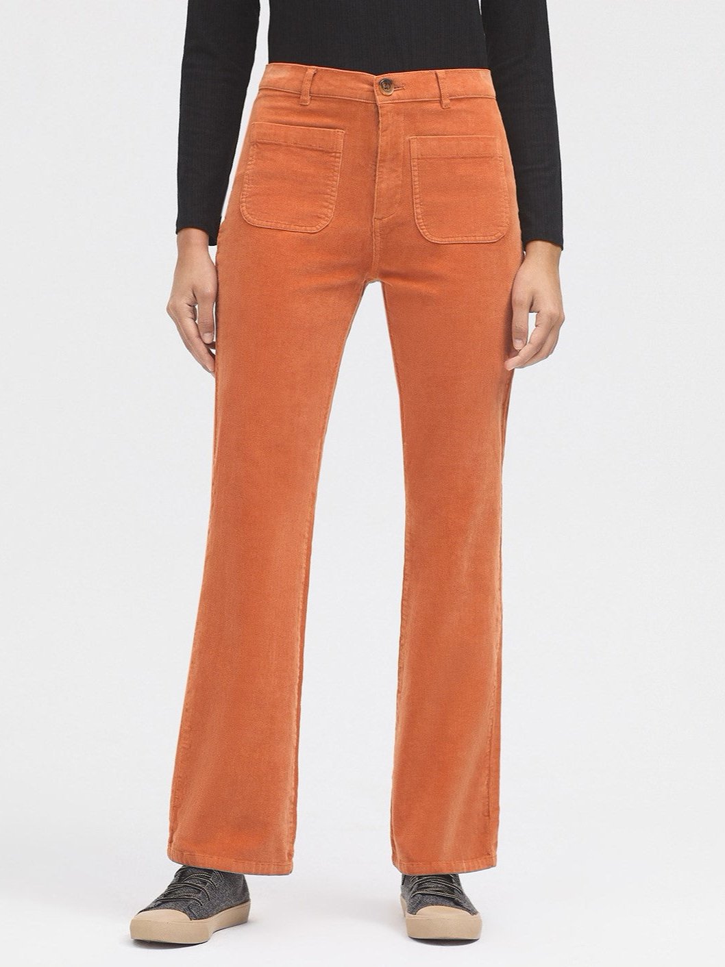 PANTALONI FLARE VELLUTINO - MaresanaLab