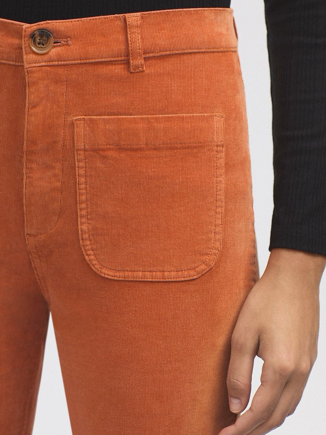 PANTALONI FLARE VELLUTINO - MaresanaLab