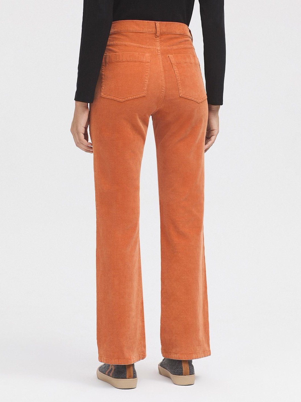 PANTALONI FLARE VELLUTINO - MaresanaLab