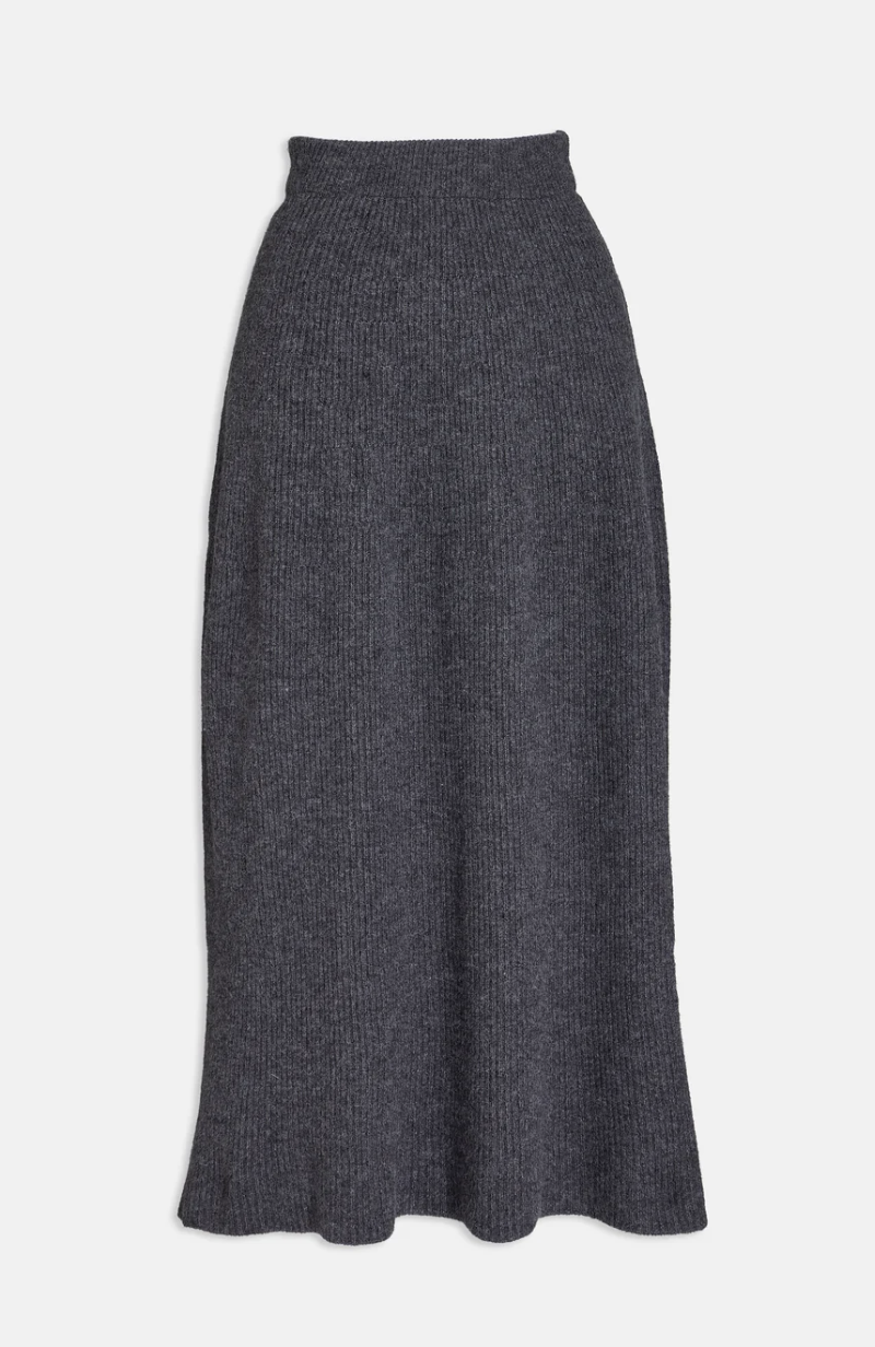 Maxi gonna in maglia