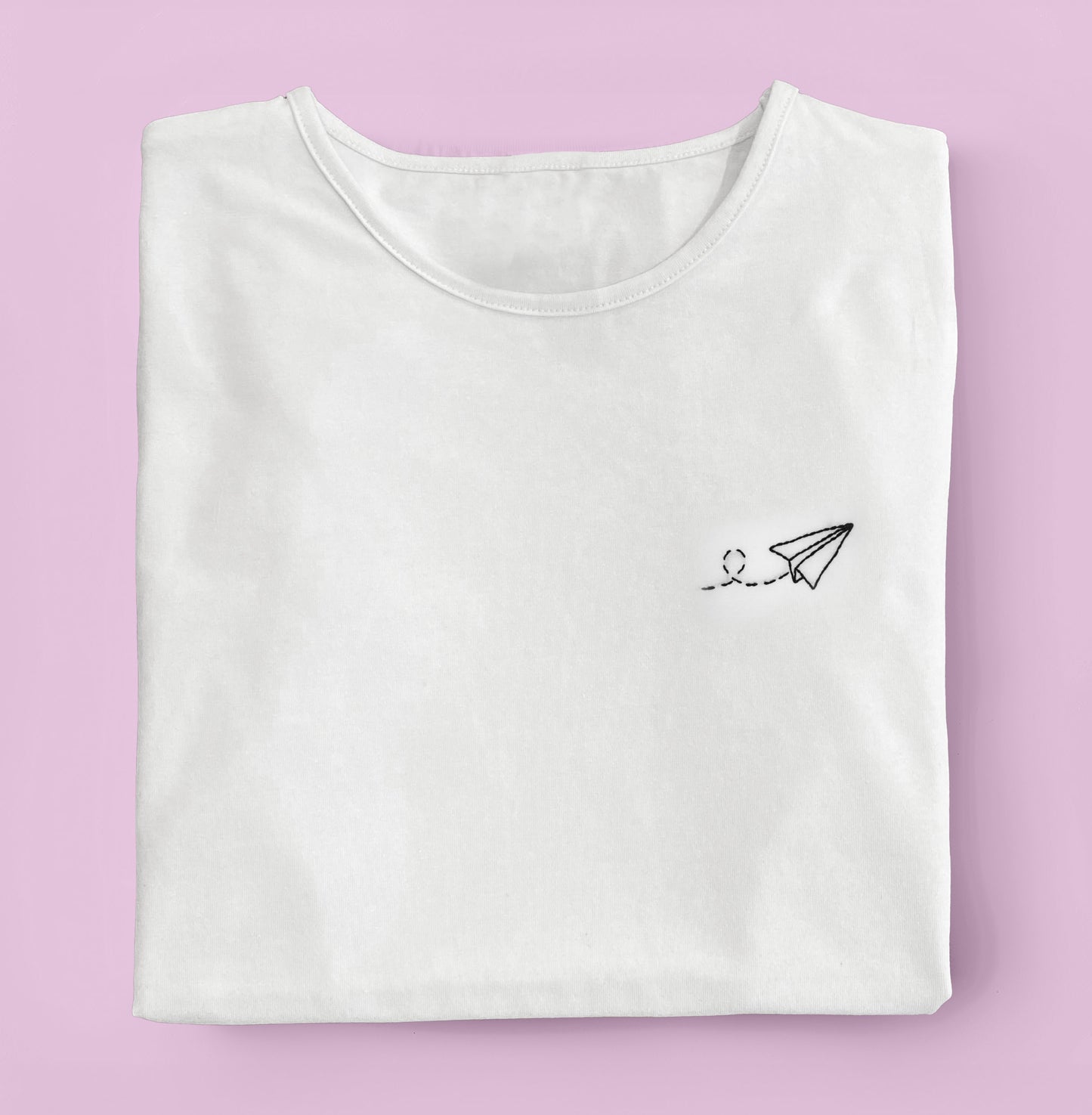 T-SHIRT RICAMATA AEROPLANINO - MaresanaLab