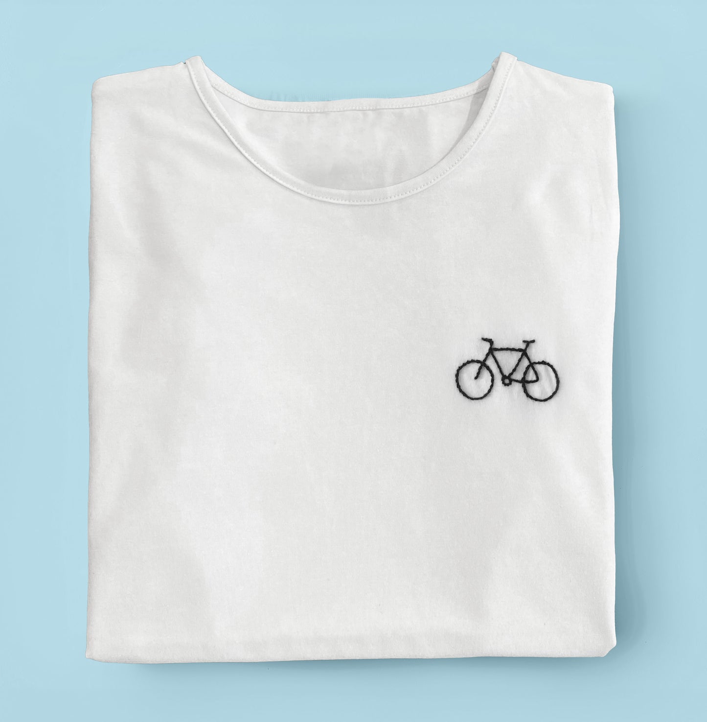 T-SHIRT RICAMATA BICI - MaresanaLab