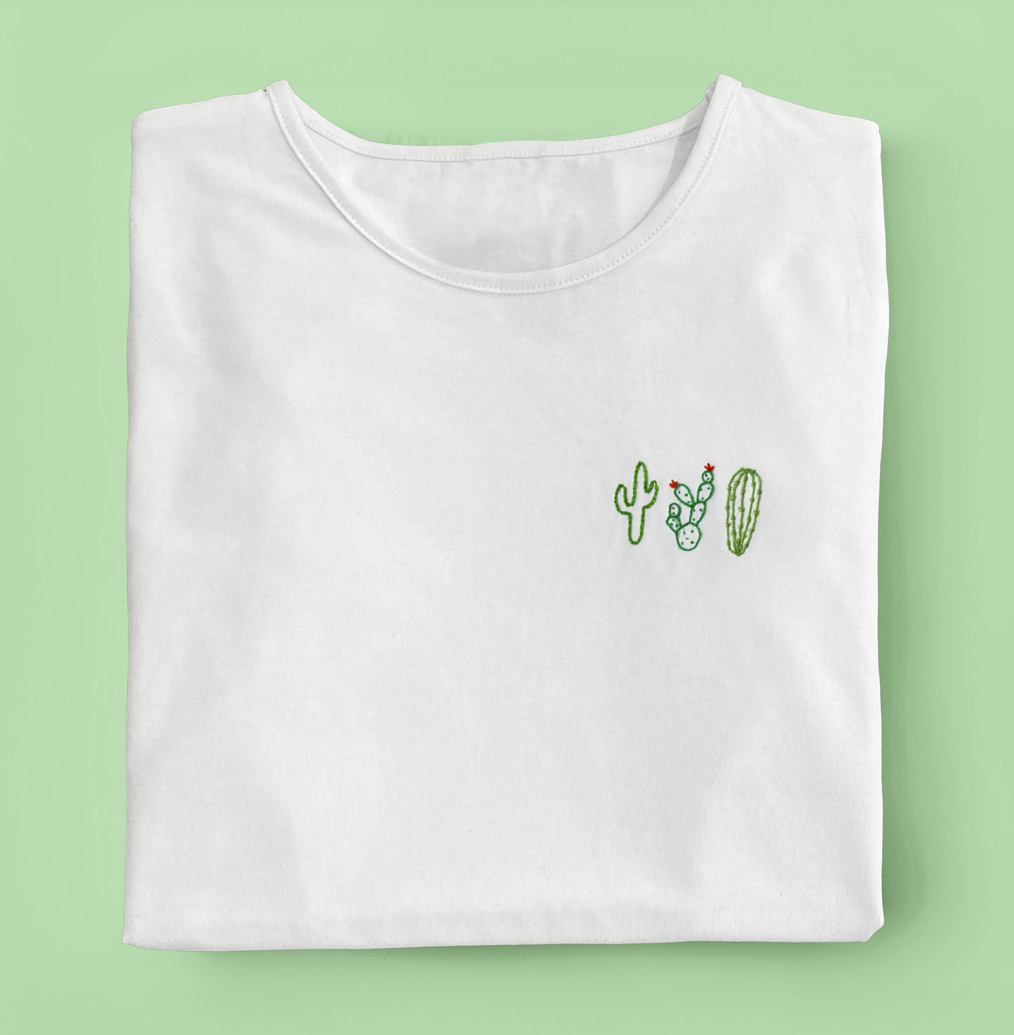 T-SHIRT RICAMATA CACTUS - MaresanaLab