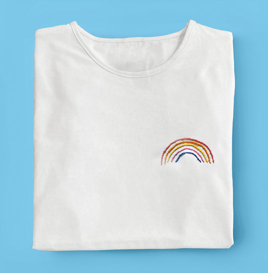 T-SHIRT RICAMATA RAINBOW - MaresanaLab