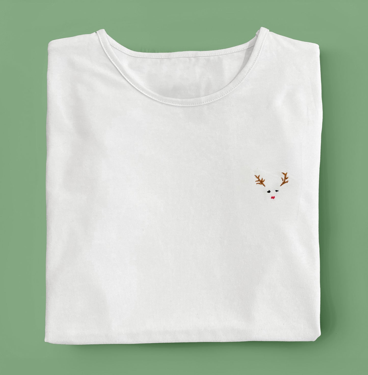 T-SHIRT RICAMATA RENNINA