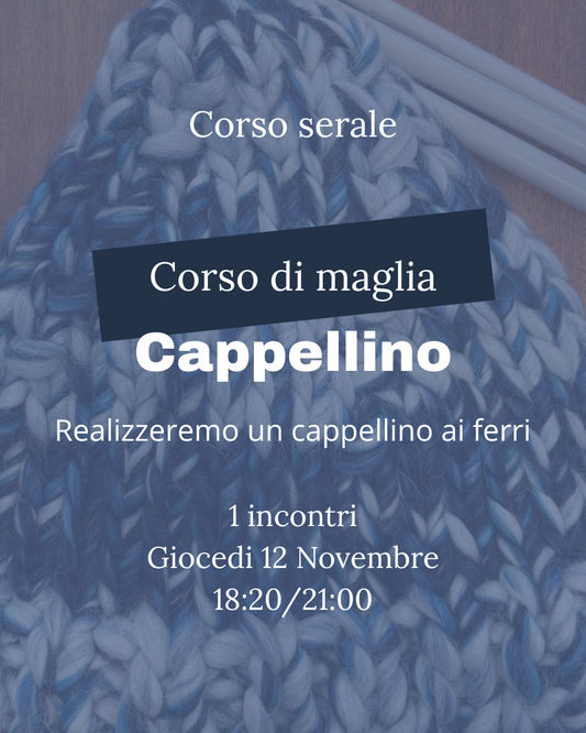 CORSO DI MAGLIA - cappellino