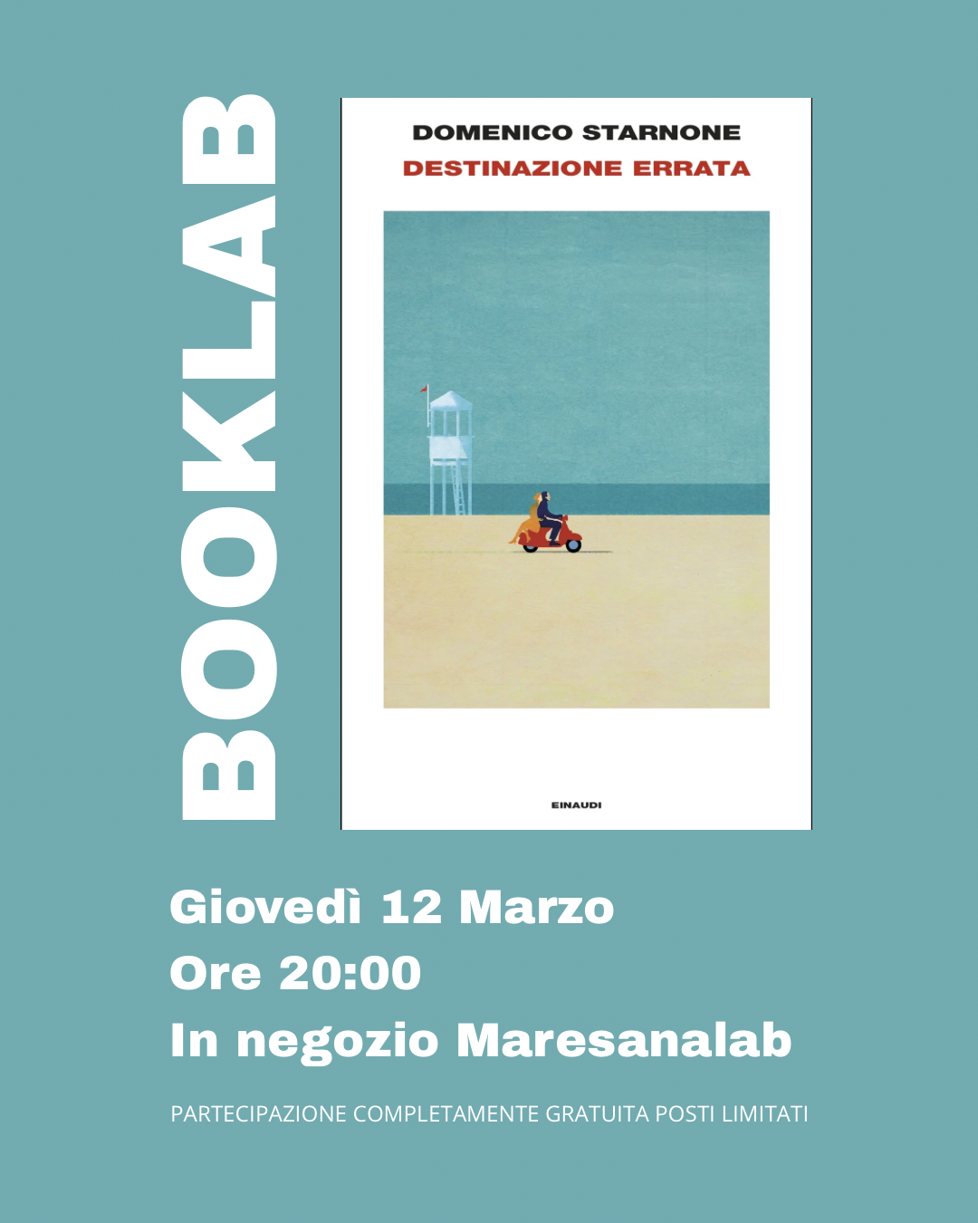 BOOKLAB gio 12 Marzo