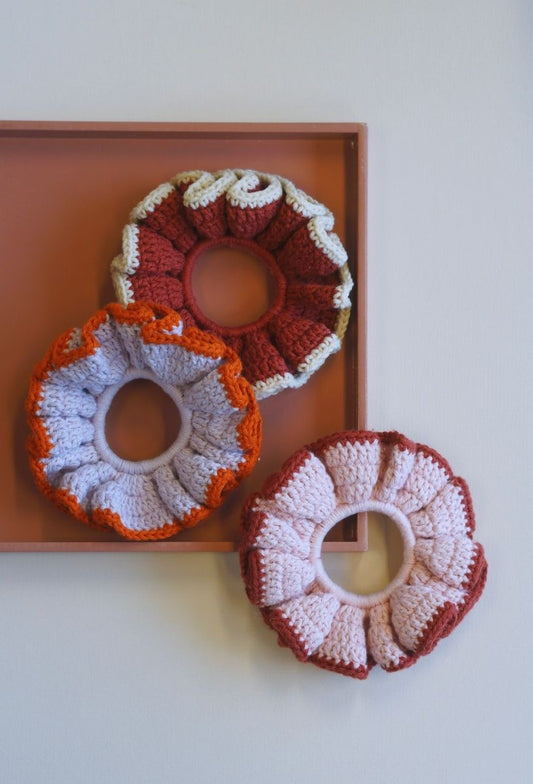 CORSO DI UNCINETTO - scrunchie