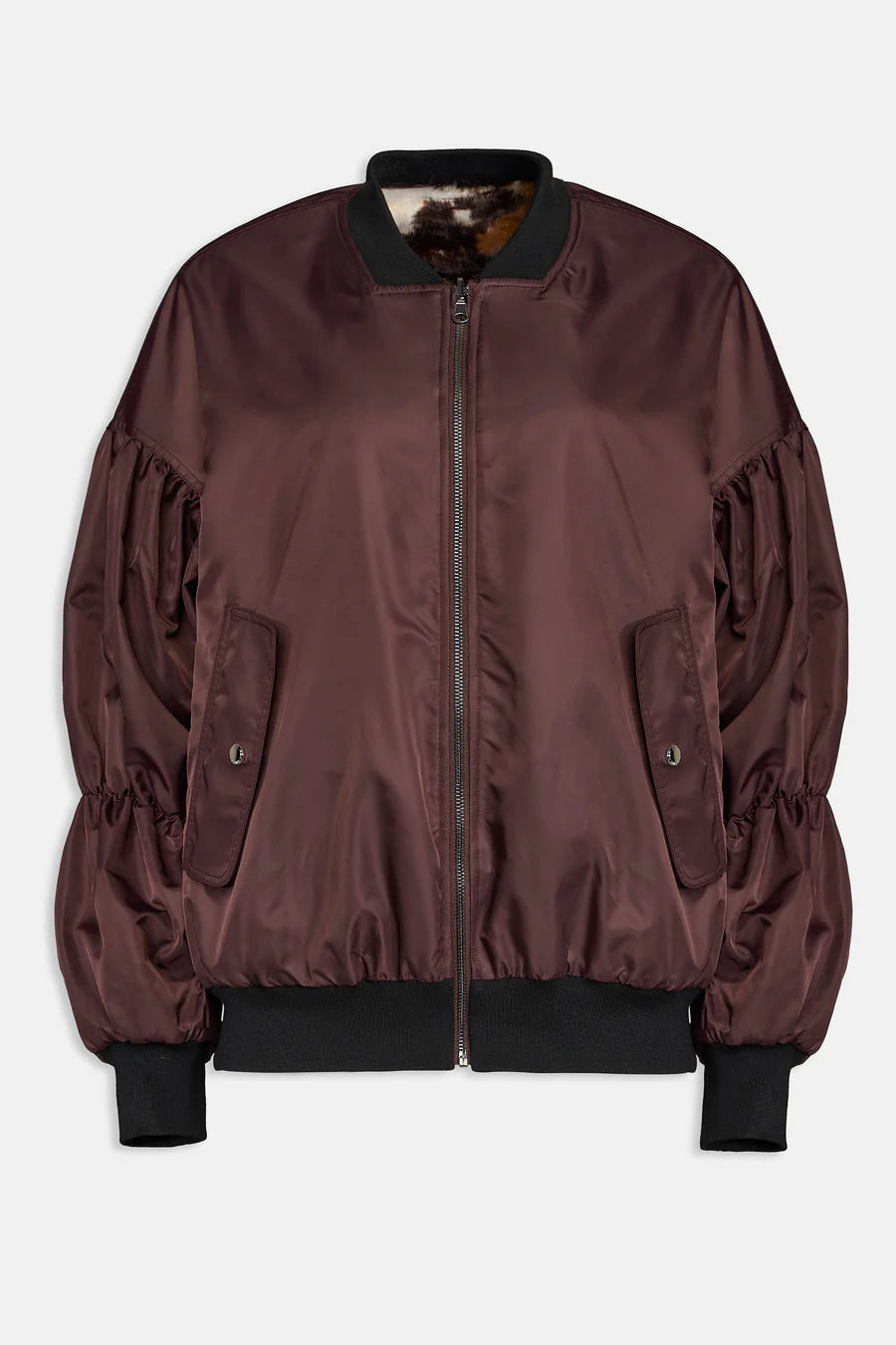 Bomber doublewear eco animalier