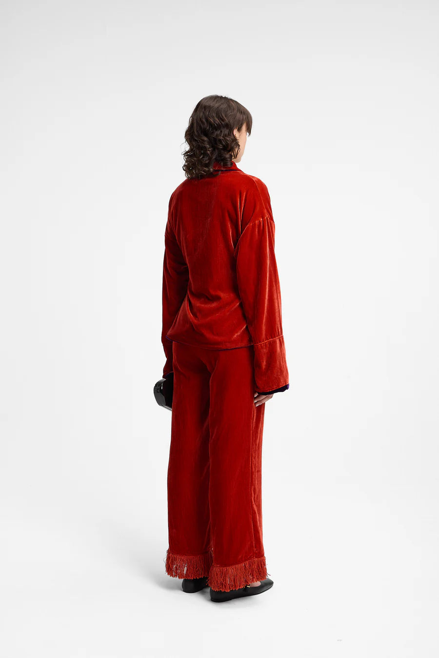 Blusa pigiama in velluto - MaresanaLab