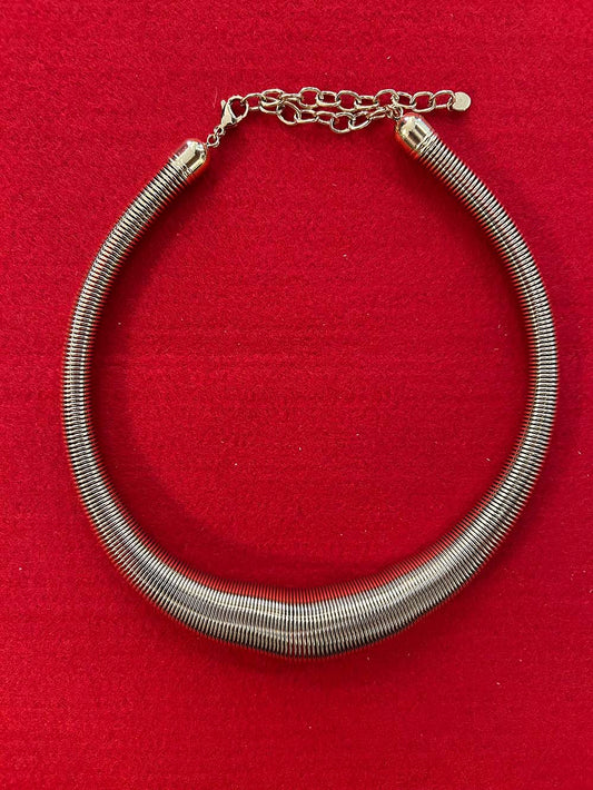 COLLANA RIGIDA ACCIAIO