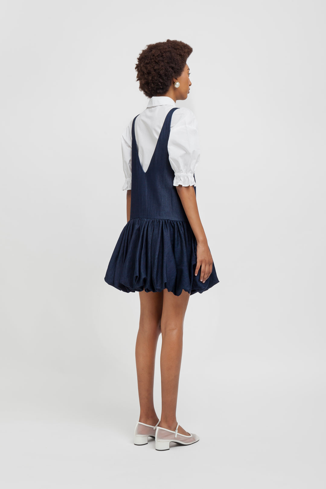 MINI ABITO NUVOLA IN CHAMBRAY - MaresanaLab