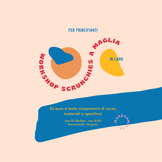 CORSO SCRUNCIES mer 15 ottobre