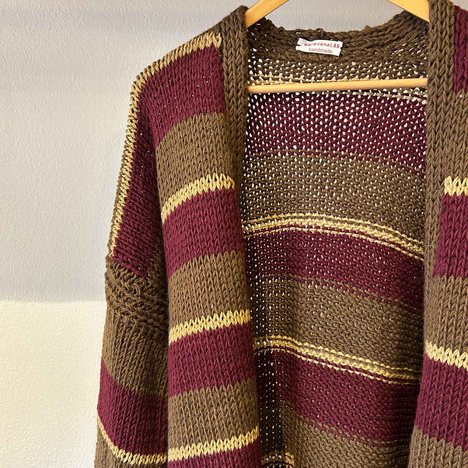 MAXI CARDIGAN handmade - MaresanaLab