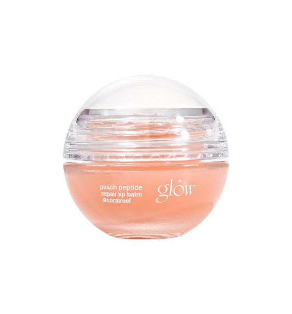 Glow Peach Peptide Repair Lip Balm - MaresanaLab