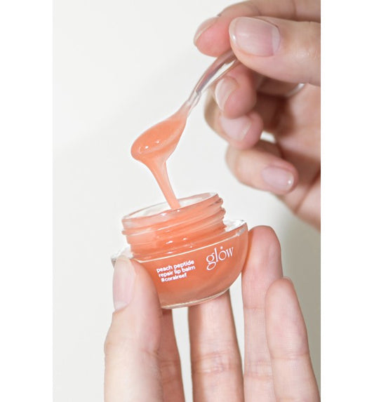 Glow Peach Peptide Repair Lip Balm - MaresanaLab